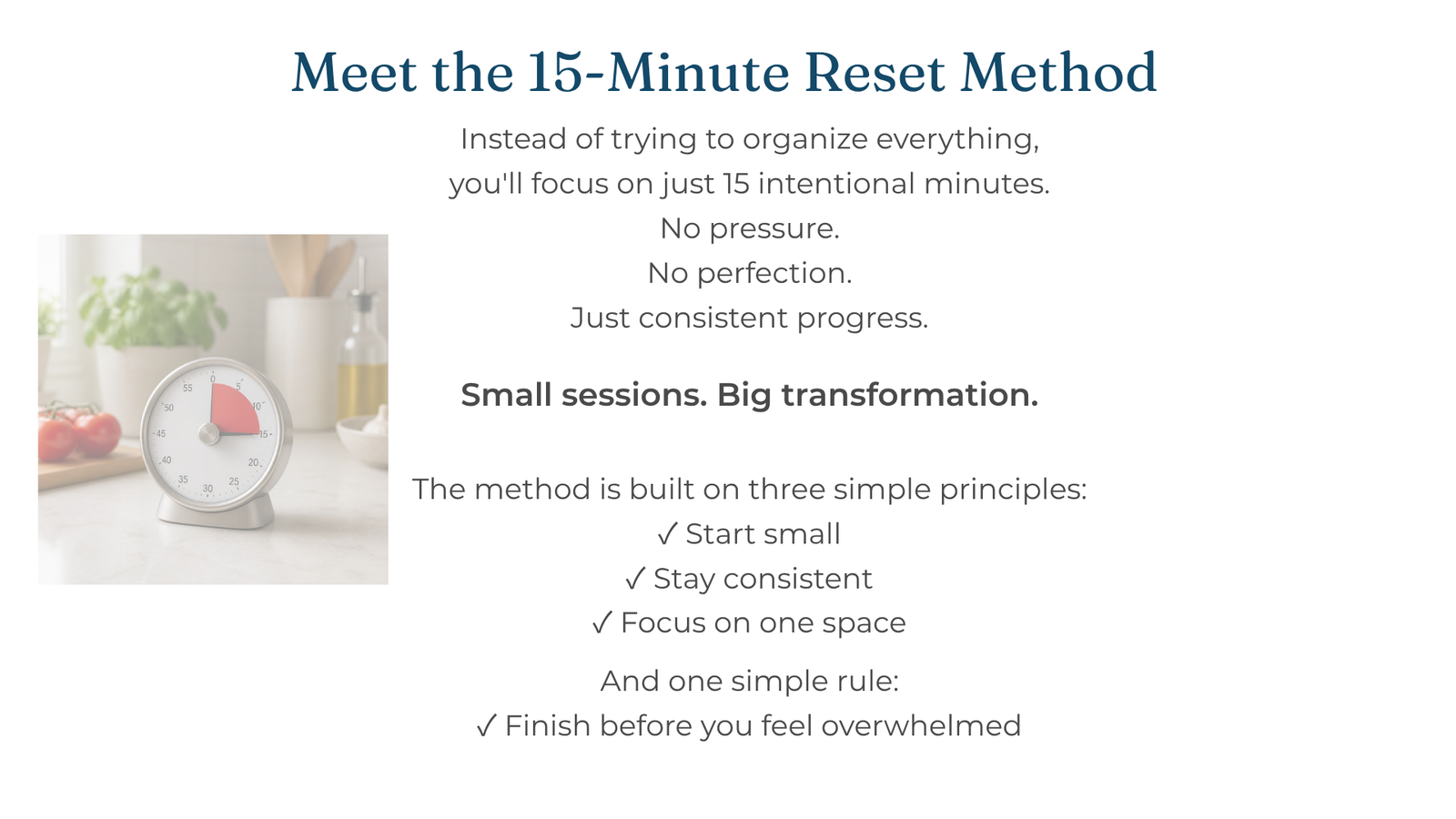 Page 8: Meet the 15-Minute Reset Method